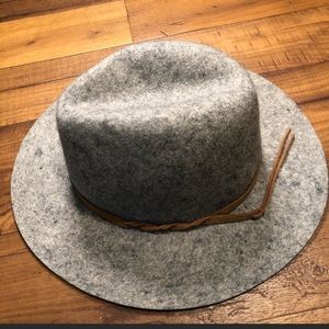 100% Wool Wide Brim Floppy Hat